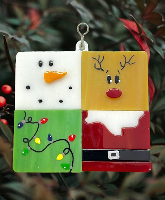 Glass Cover- Merry Christmas