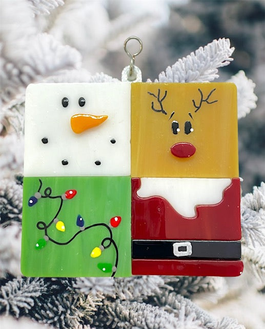 Glass Cover- Merry Christmas