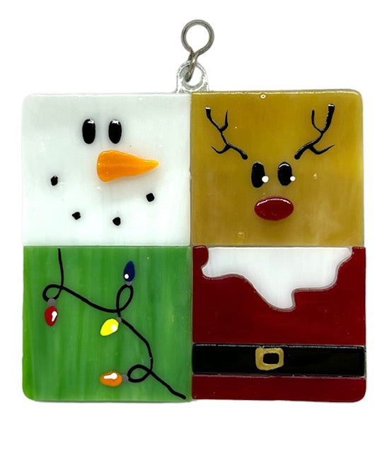 Glass Cover- Merry Christmas