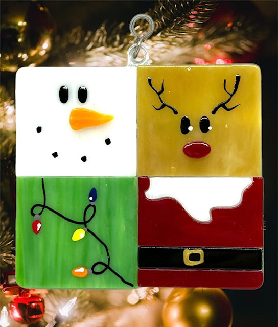 Glass Cover- Merry Christmas