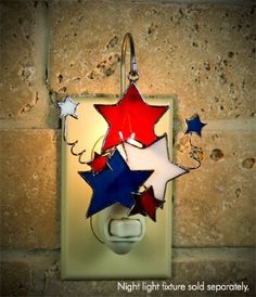 Glass Cover- Firework Stars