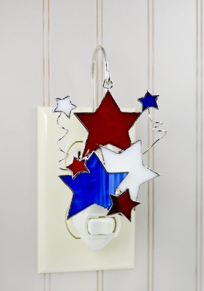 Glass Cover- Firework Stars