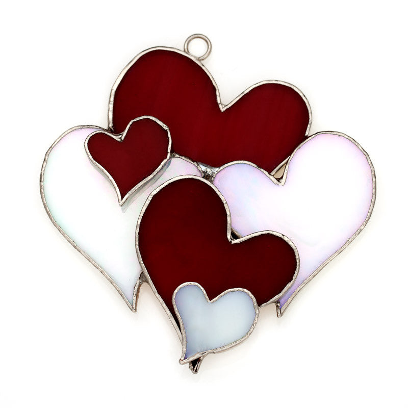 Glass Cover- Hearts