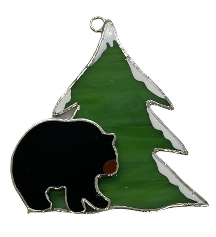 Glass Cover- Black Bear