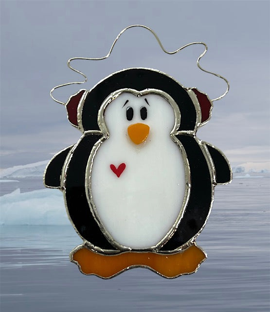 Glass Cover- Penguin