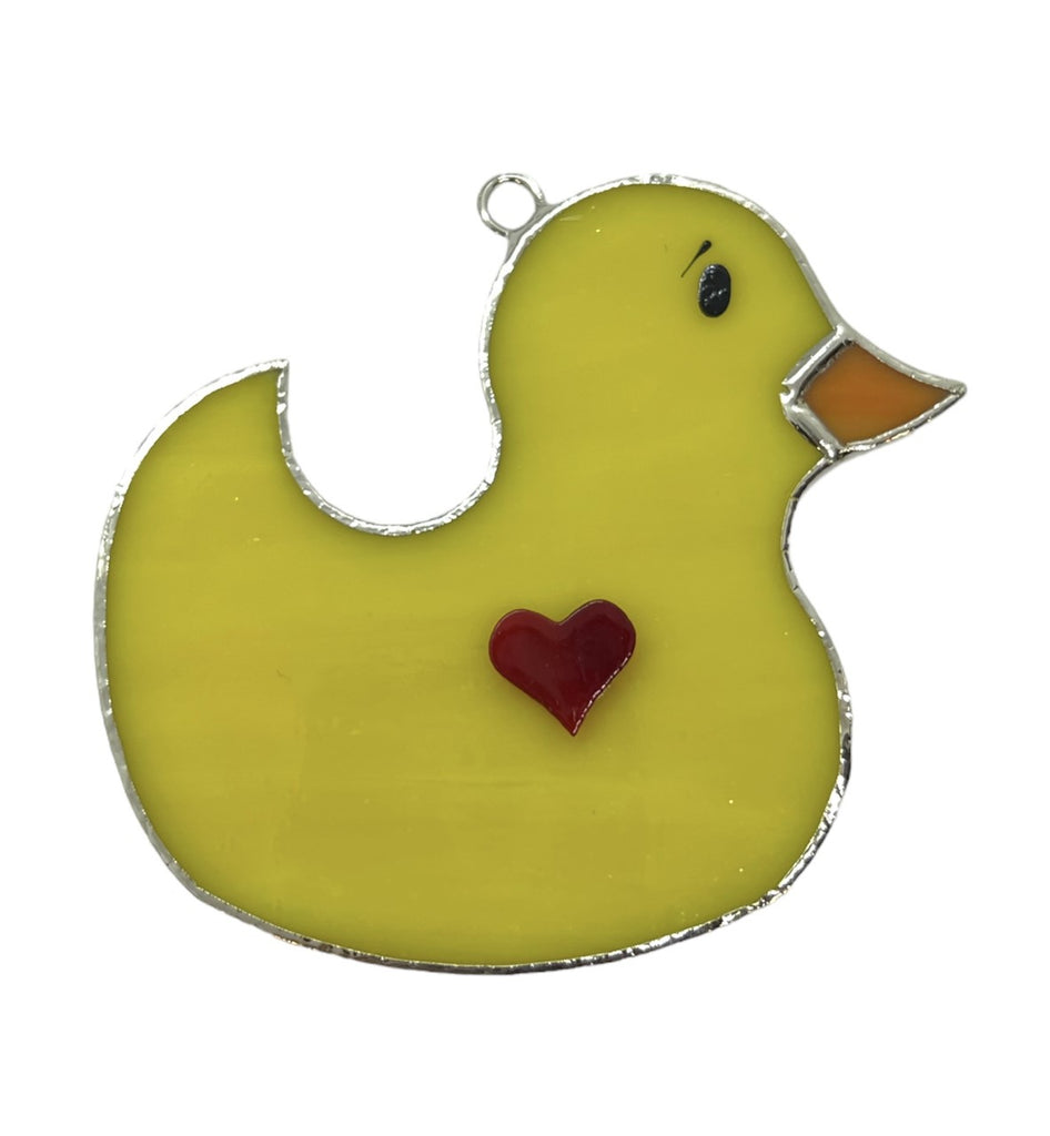 Glass Cover- Bath time Duck