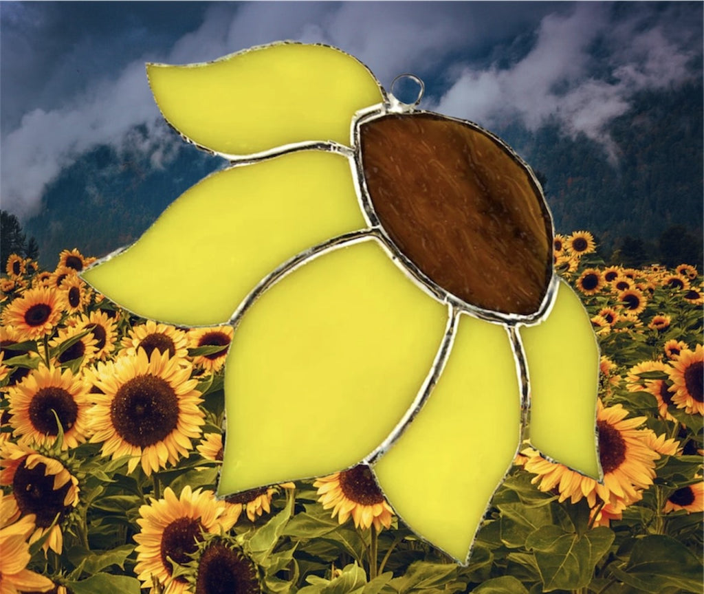 Glass Cover- Sunflower