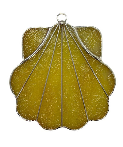 Glass Cover- Scallop Shell