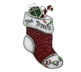 Glass Cover- Holiday Stocking