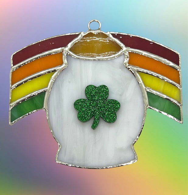 Glass Cover- Pot O' Gold