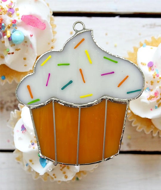 Glass Cover- Cupcake