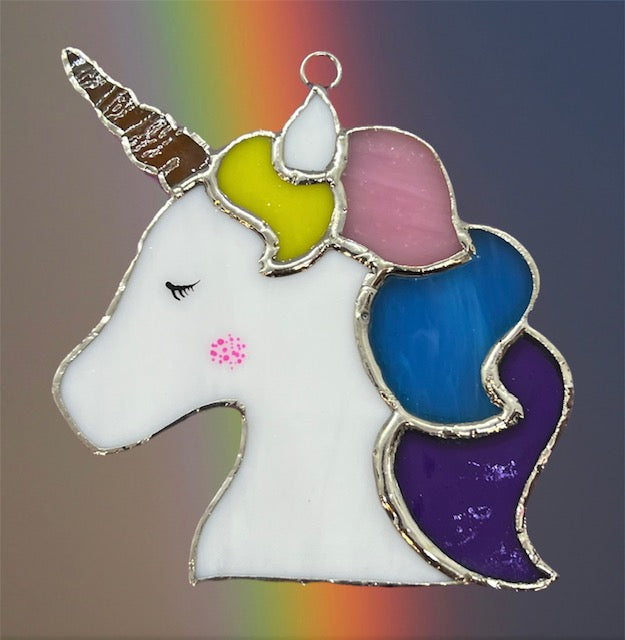 Glass Cover- Unicorn