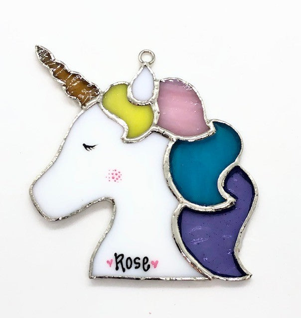 Glass Cover- Unicorn
