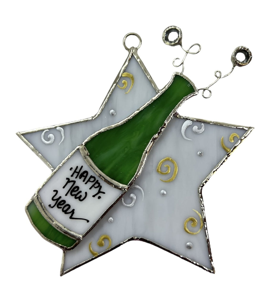 Glass Cover- New Years Celebration