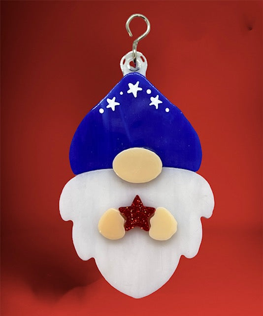 Glass Cover- Gnome / Patriotic