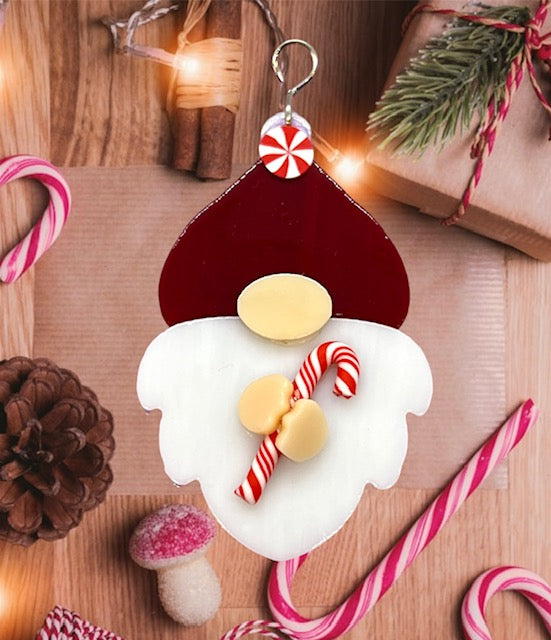 Glass Cover- Gnome / Christmas