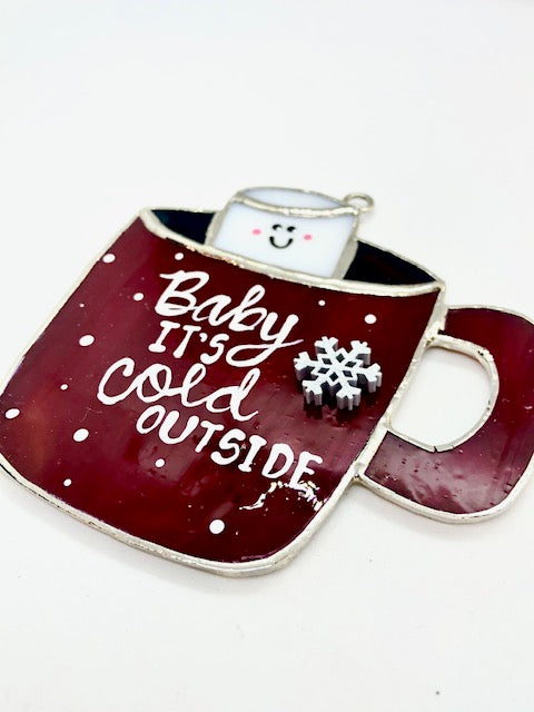 Glass Cover- Hot Cocoa Mugs