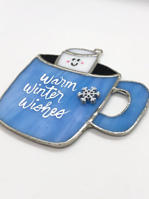 Glass Cover- Hot Cocoa Mugs