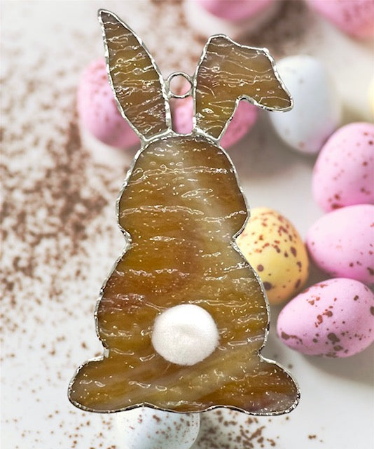 Glass Cover- Cottontail Bunny