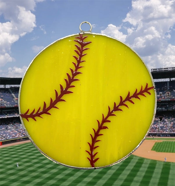 Glass Cover- Softball