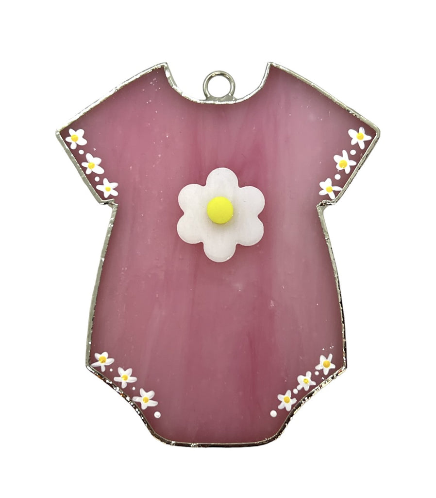 Glass Cover- Baby Girl Onesie