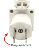 'Nightlight Plug' Rotating Base WHITE