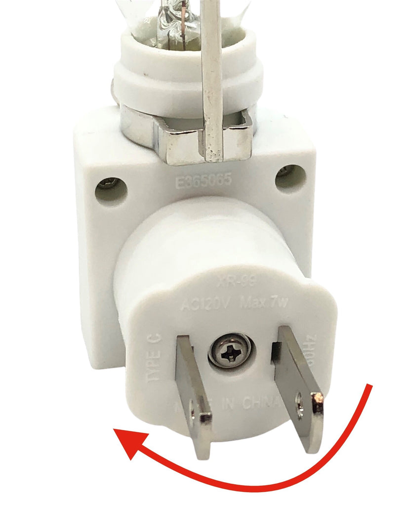 'Nightlight Plug' Rotating Base WHITE