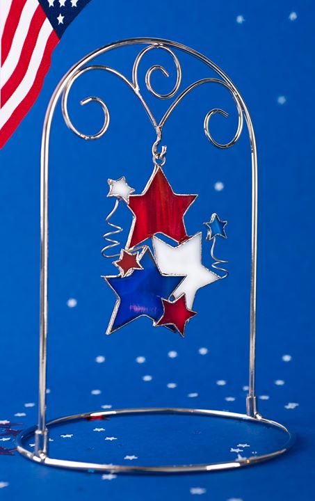 'Tabletop/Mantle Wire Stand'