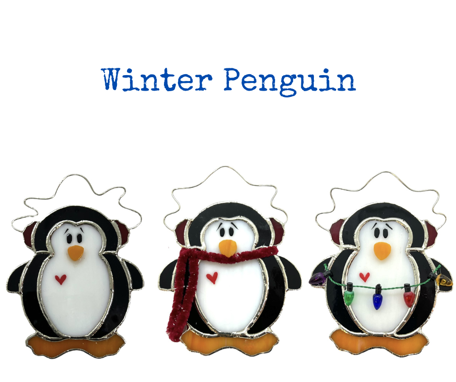 Glass Cover- Penguin