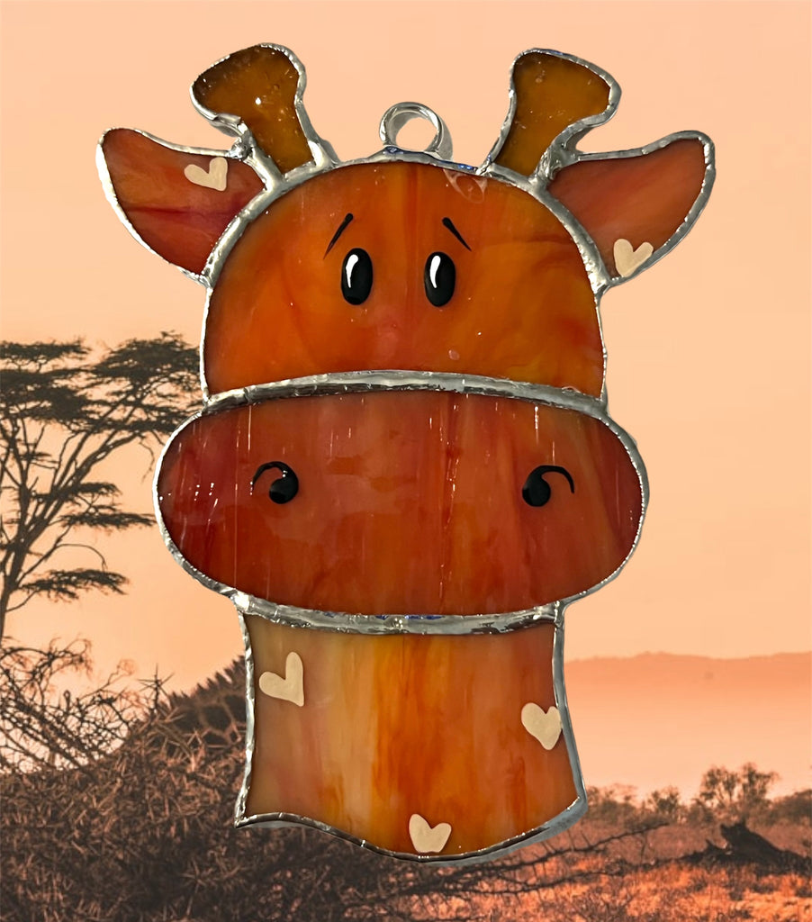 Glass Cover- Giraffe