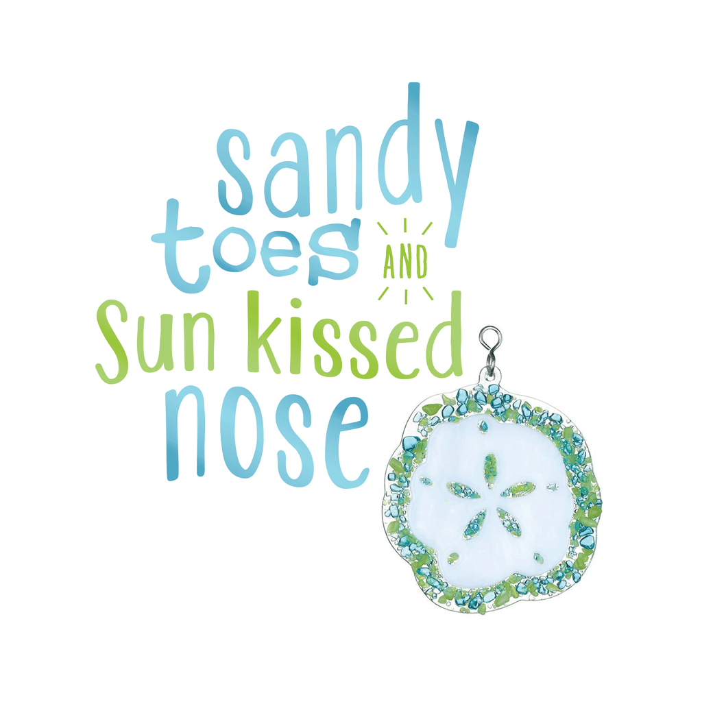 Glass Cover- Coastal Sand Dollar