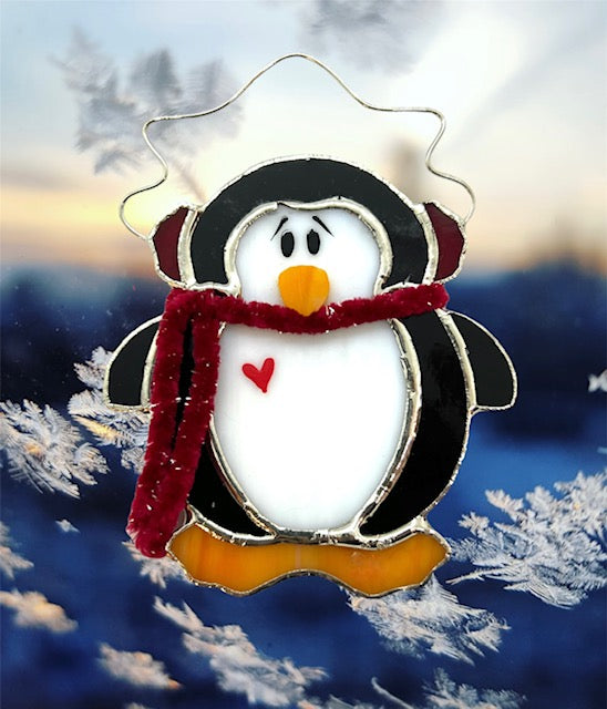 Glass Cover- Penguin