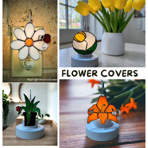 Flower Glass Covers