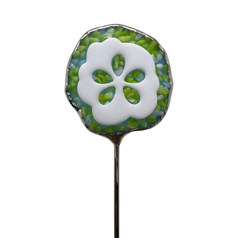 Holiday Mini Plant Stake- Summer Sanddollar