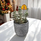 Holiday Mini Plant Stake-Thanksgiving Turkey