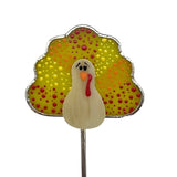 Holiday Mini Plant Stake-Thanksgiving Turkey