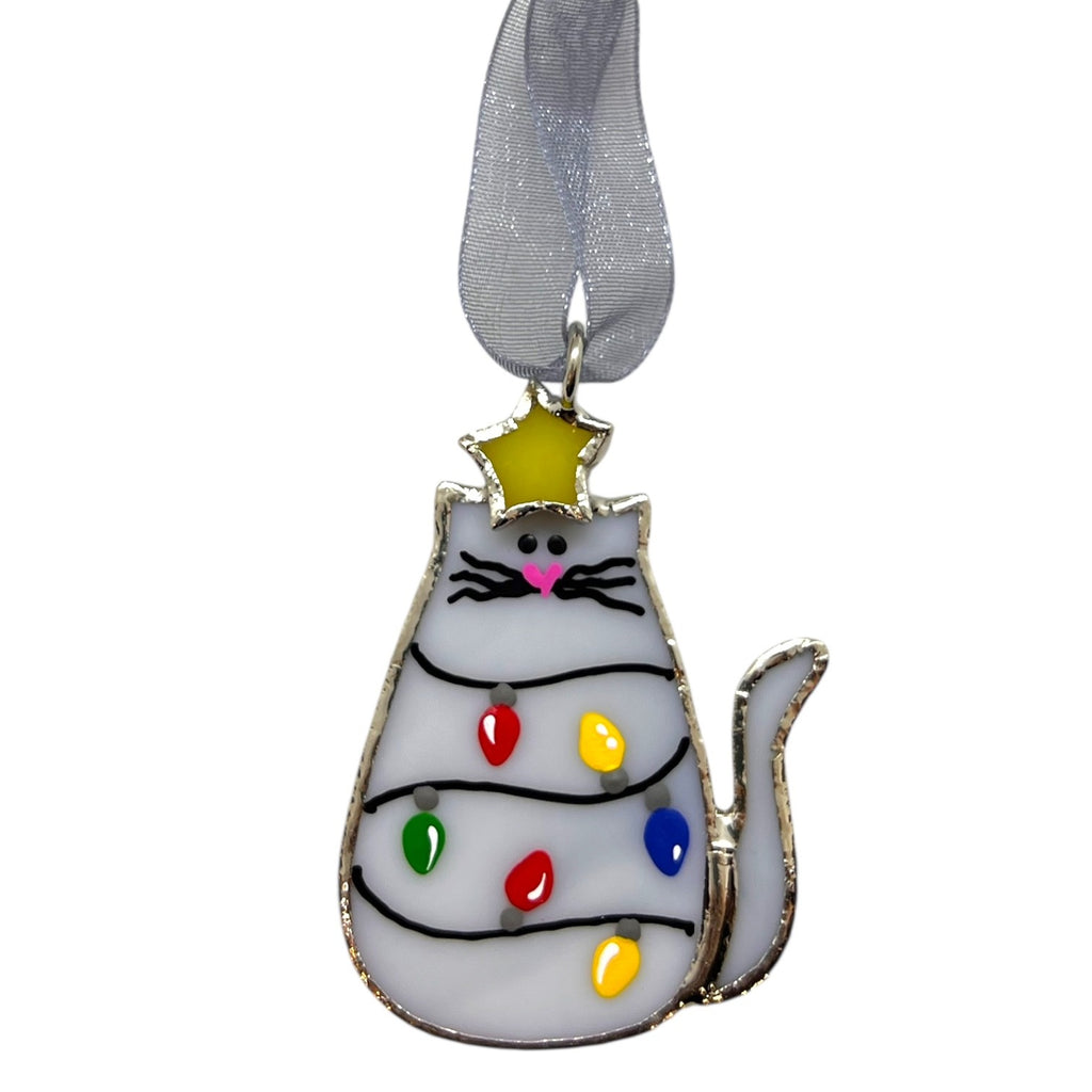 Swittle Christmas CAT Ornament "Meow-y Christmas"
