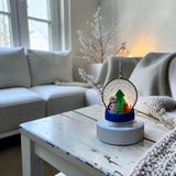 Glass Cover- Snow-globe Snowman/Dog/Cat