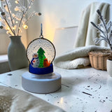 Glass Cover- Snow-globe Snowman/Dog/Cat
