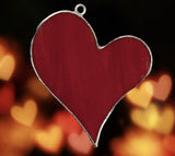 Glass Cover- Red Heart