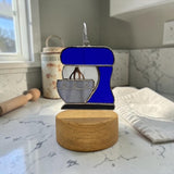 Glass Cover- Kitchen Mixer BLUE