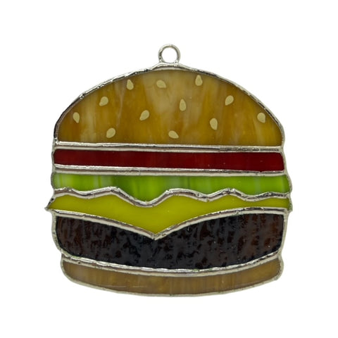 Glass Cover- Cheeseburger