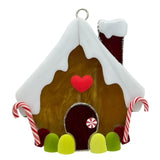 Glass Cover- Gingerbread Candy House