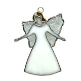 Glass Cover- The Angel Gabriel  (No Hooks for Garland)