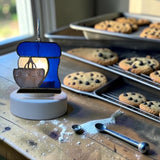 Glass Cover- Kitchen Mixer BLUE