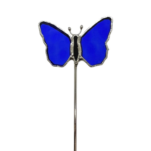 Holiday Mini Plant Stake- Blue Butterfly