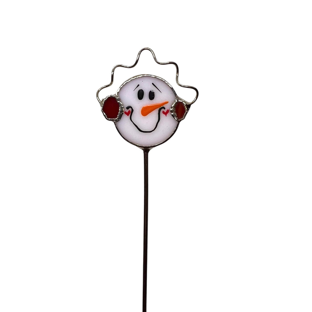 Mini Plant Stake- Winter Snowball (Coming Soon)