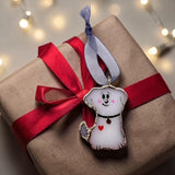Swittle- Adorable White Puppy / Angel Wing Puppy