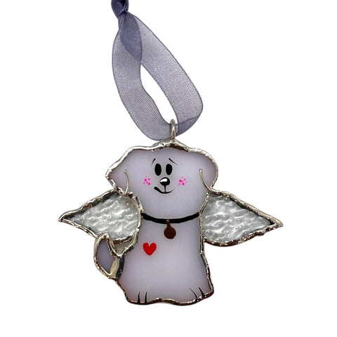 Swittle- Adorable White Puppy / Angel Wing Puppy