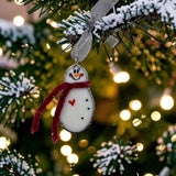 Swittle- Snowbaby Scarf Ornament